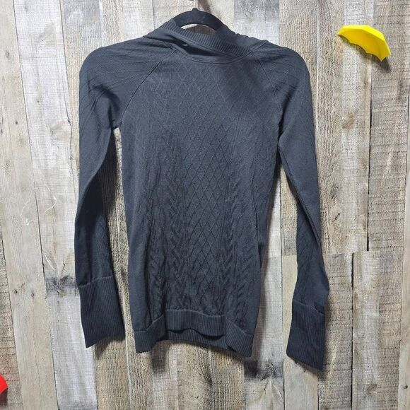 Lululemon Rest Less Hoodie Seamless Black 4 - Picture 1 of 5